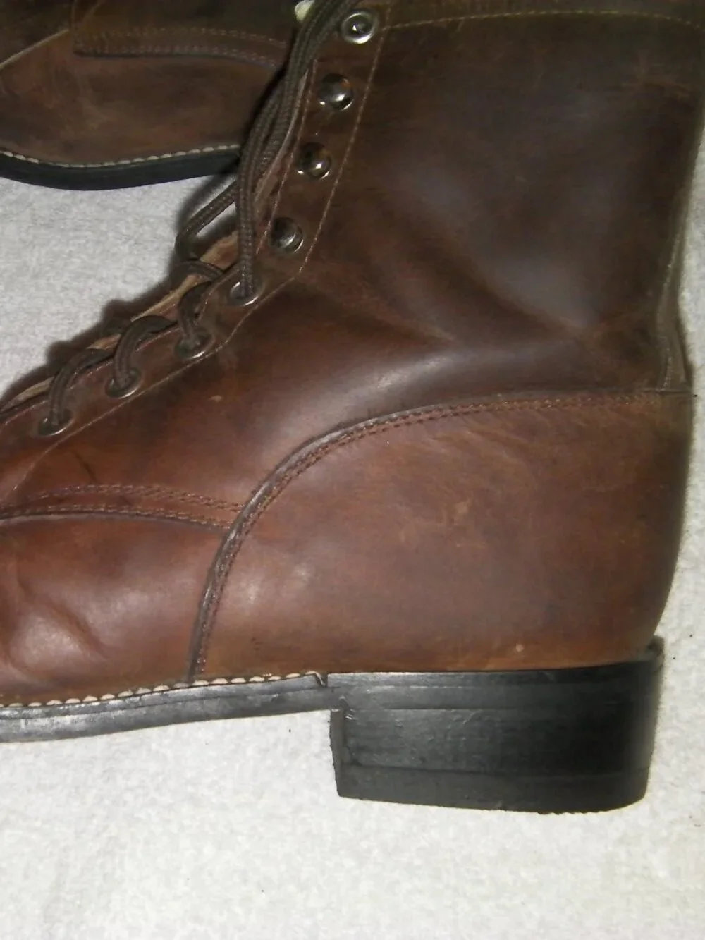 JUSTIN Kidie Unisex Boots sz 3.5D
